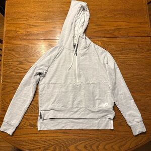 New Balance Light Gray Pullover Hoodie